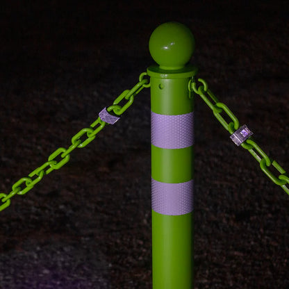 Reflective Stanchion Kits with Plastic Chain