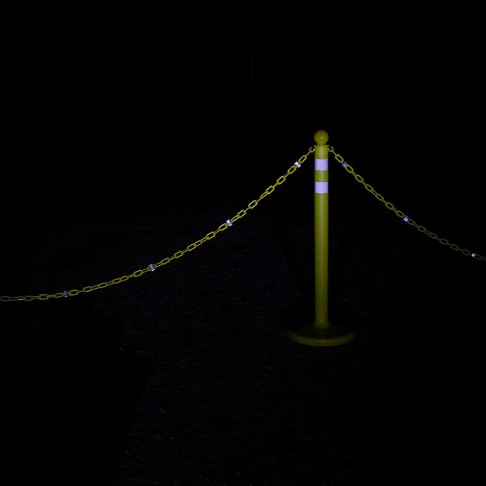Reflective Stanchion Kits with Plastic Chain