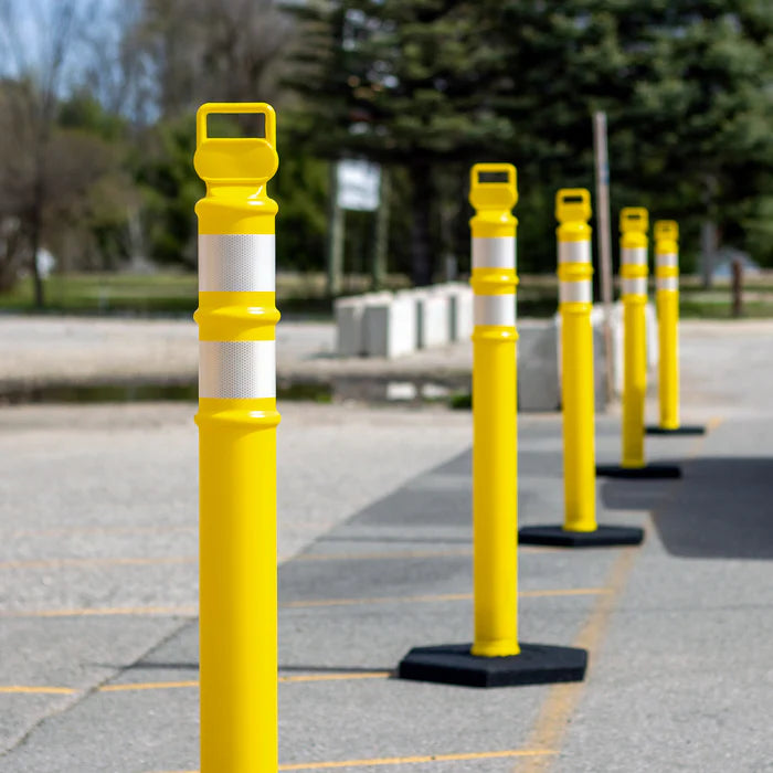 Traffic Delineator Posts Kits with Plastic Chain
