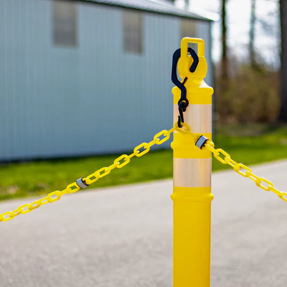 Traffic Delineator Posts Kits with Plastic Chain