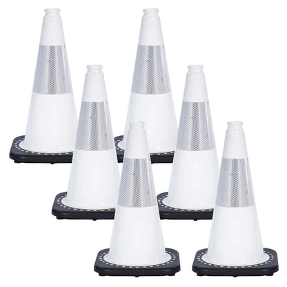 Reflective Traffic Cones 6 Pack