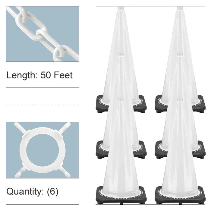 Traffic Cones & Chain Kit