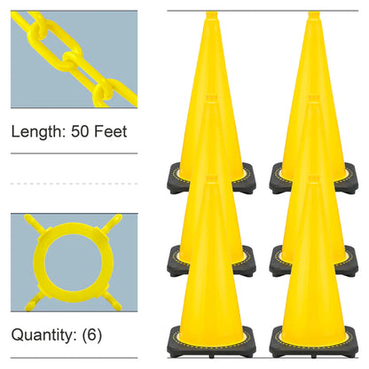 Traffic Cones & Chain Kit