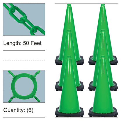 Traffic Cones & Chain Kit