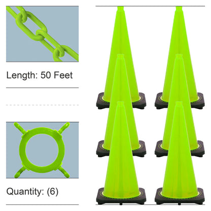 Traffic Cones & Chain Kit