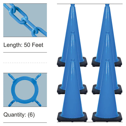 Traffic Cones & Chain Kit