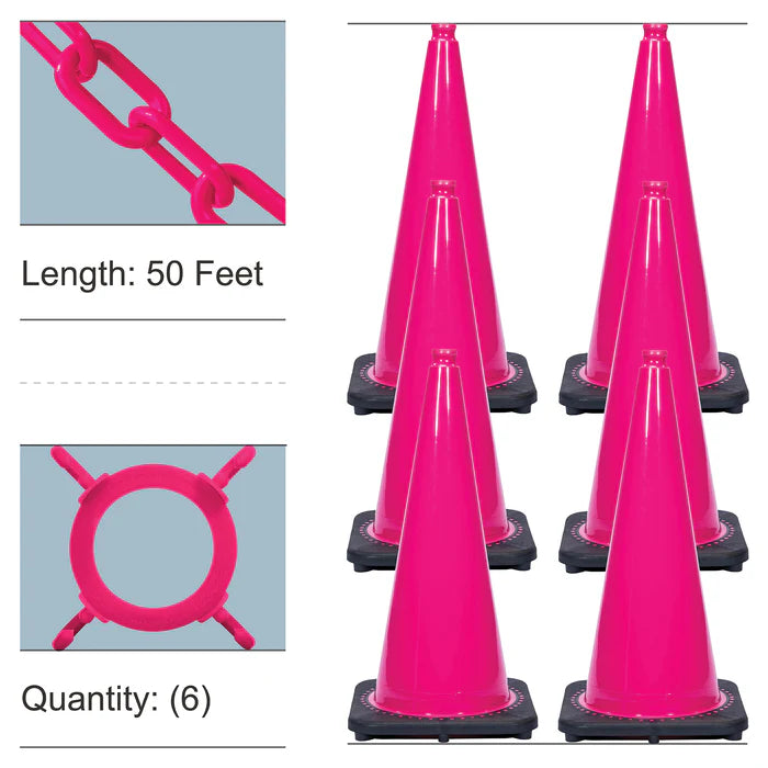 Traffic Cones & Chain Kit