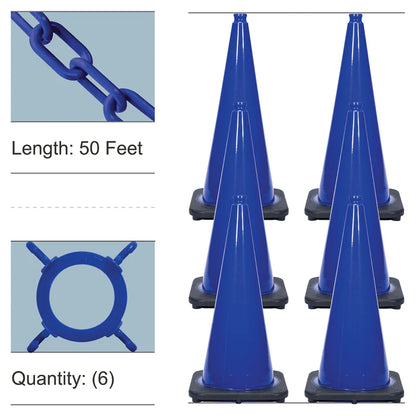 Traffic Cones & Chain Kit