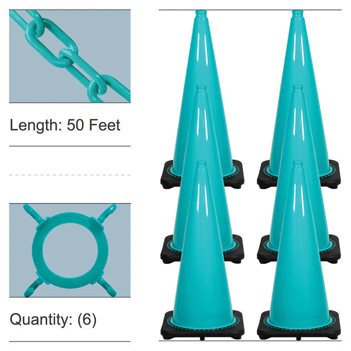 Traffic Cones & Chain Kit