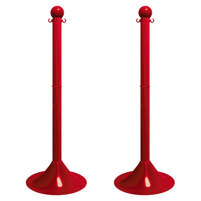 Stowable Stanchions