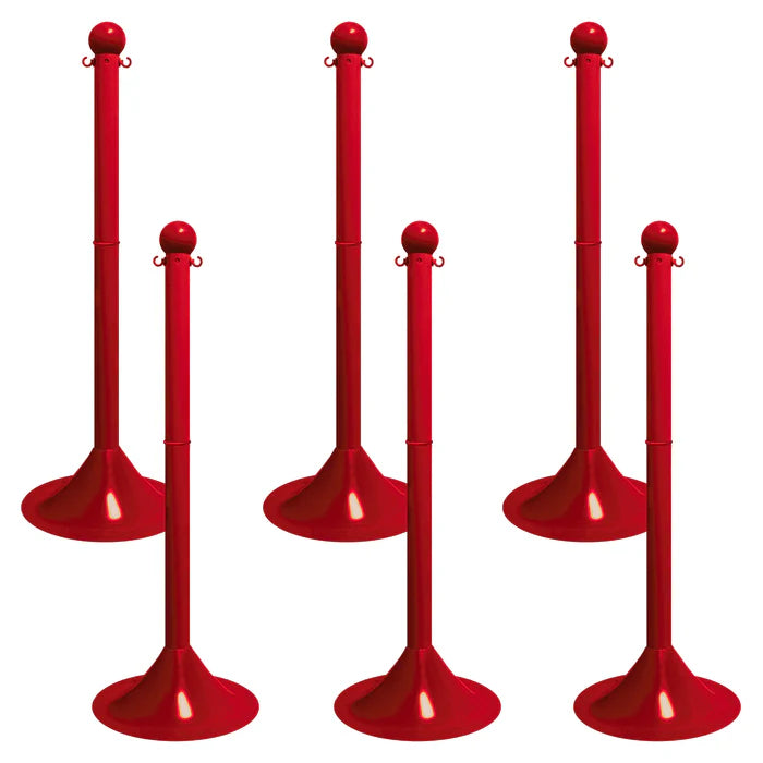 Stowable Stanchions