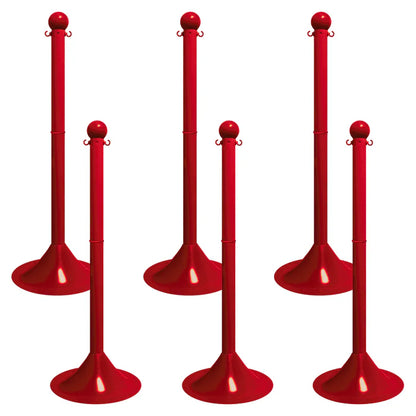 Stowable Stanchions
