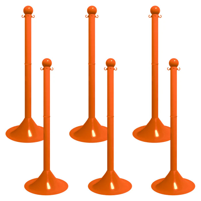 Stowable Stanchions