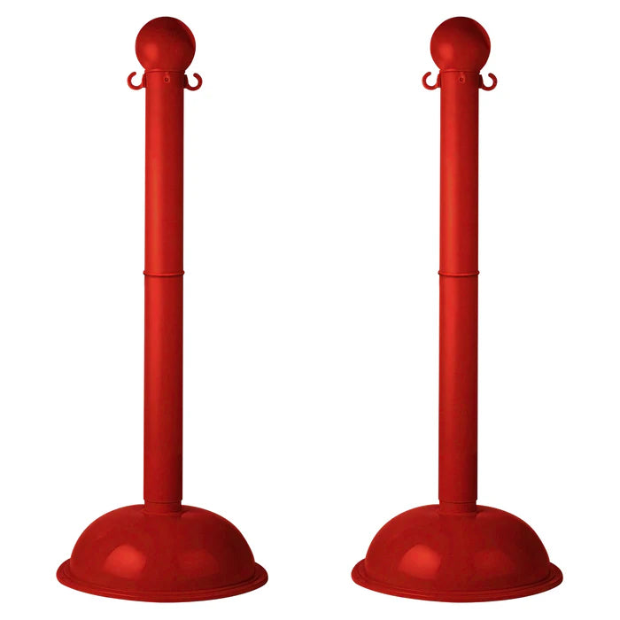 Stowable Stanchions