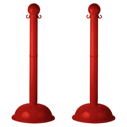 Stowable Stanchions