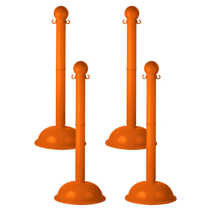 Stowable Stanchions