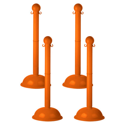 Stowable Stanchions