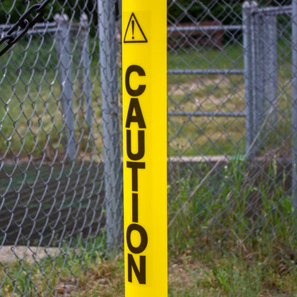 Caution Label Stanchion and Chain Kit