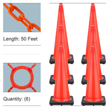 Traffic Cones & Chain Kit