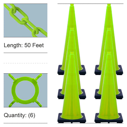 Traffic Cones & Chain Kit