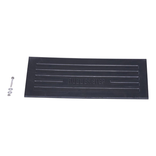 Rubber Multi-Purpose Ramp 10" x 23-1/5" x 3" – 5000 lb Capacity, Black