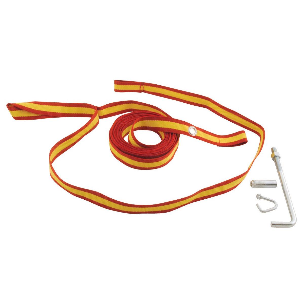 Nylon Wheel Chock Strap and Hanger Kit