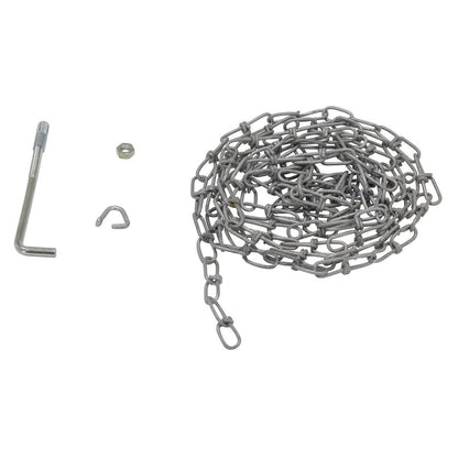 Double Loop Coil Chains with Hanger