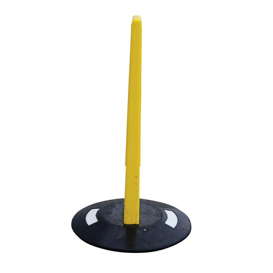 Plastic Bollard Barricade – 13-1/4" x 13-1/4" x 23"