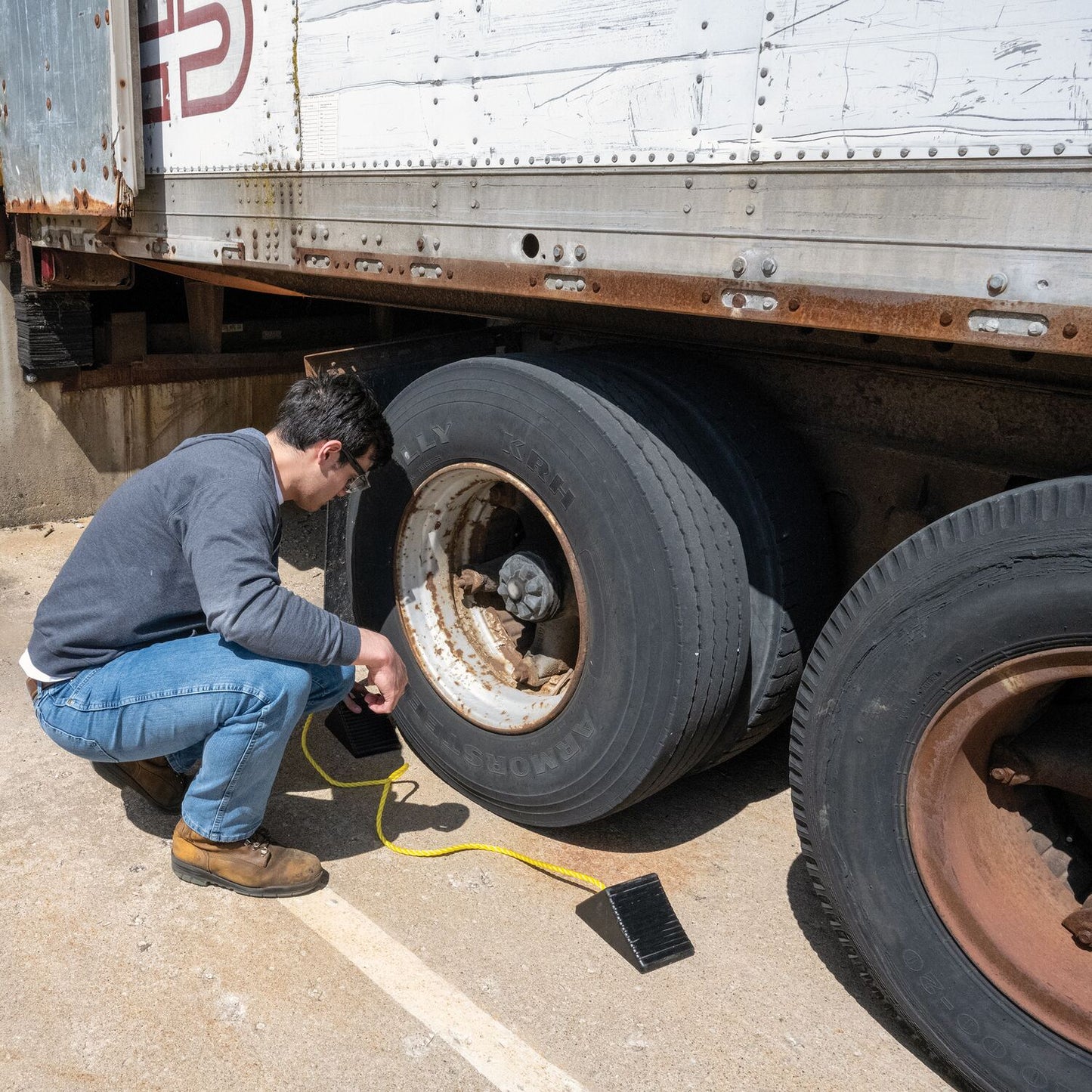 Molded Rubber Wheel Chocks – Specialty Models