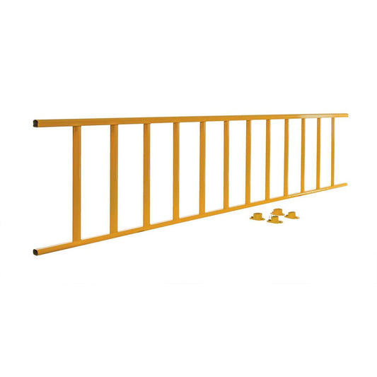 Semi-Permanent Steel Barrier Railings