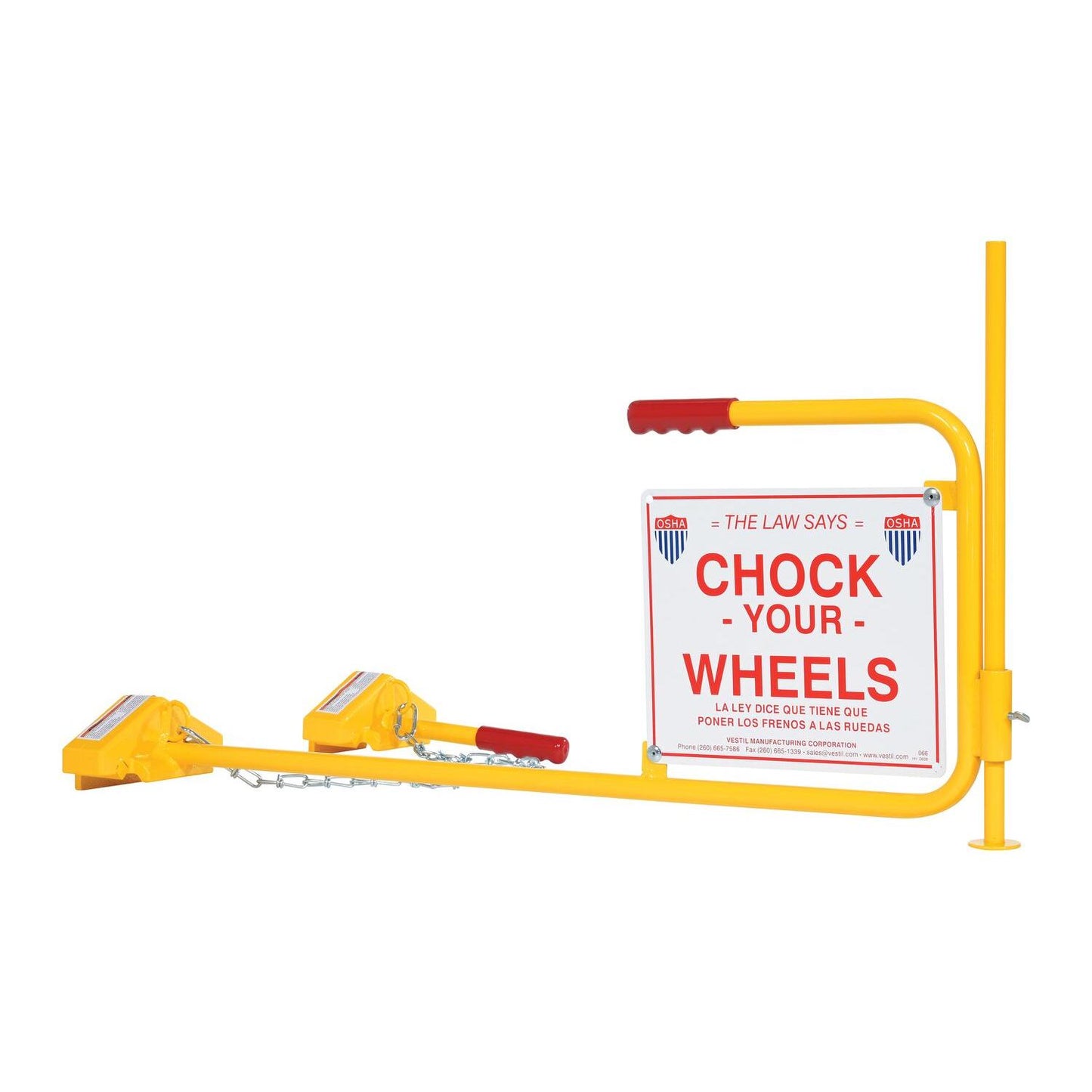 Universal Steel Rail Chocks