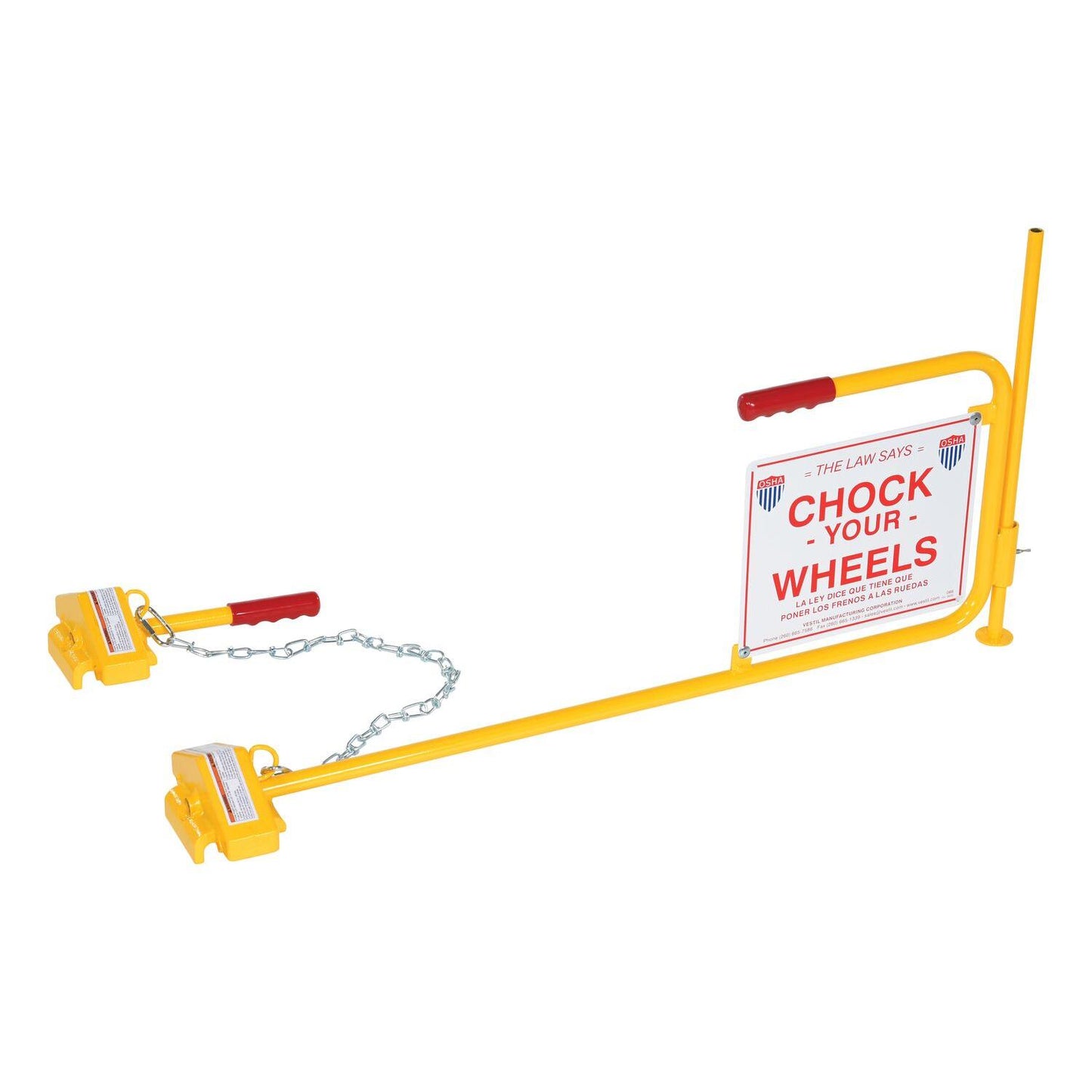 Universal Steel Rail Chocks