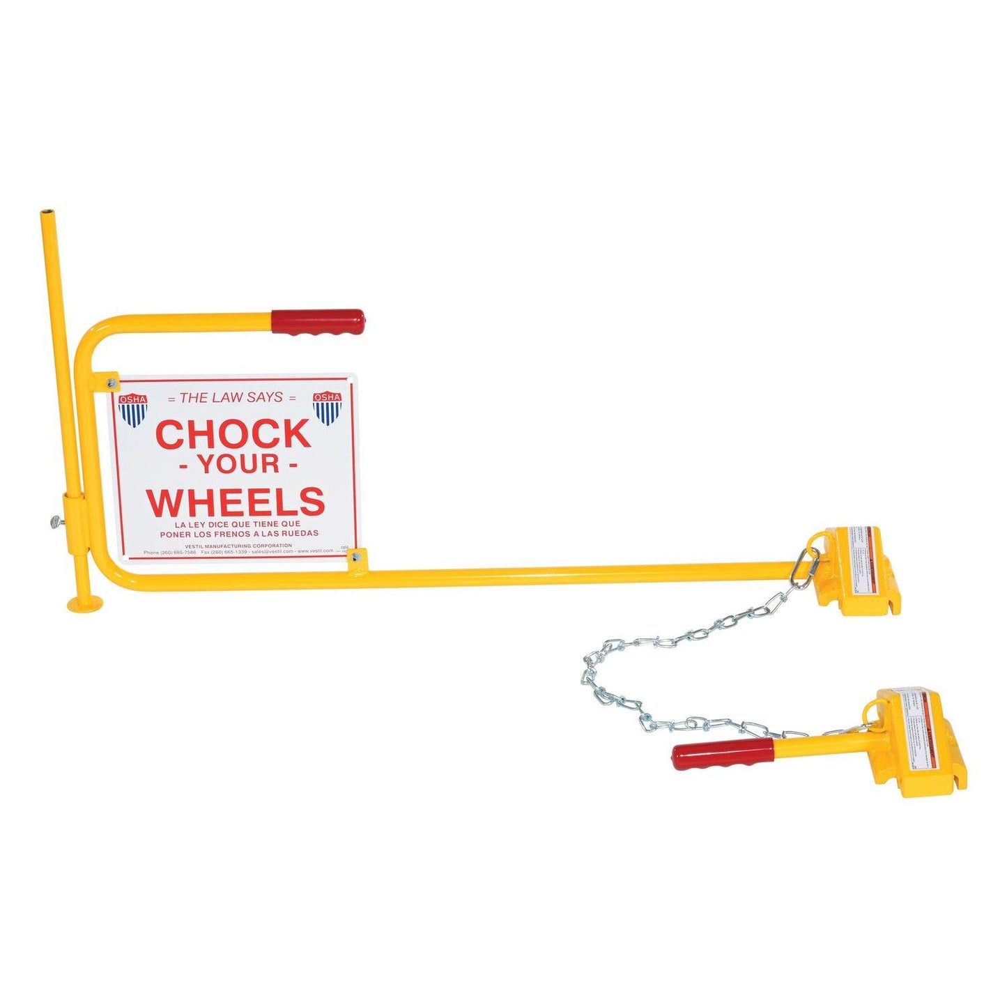 Universal Steel Rail Chocks