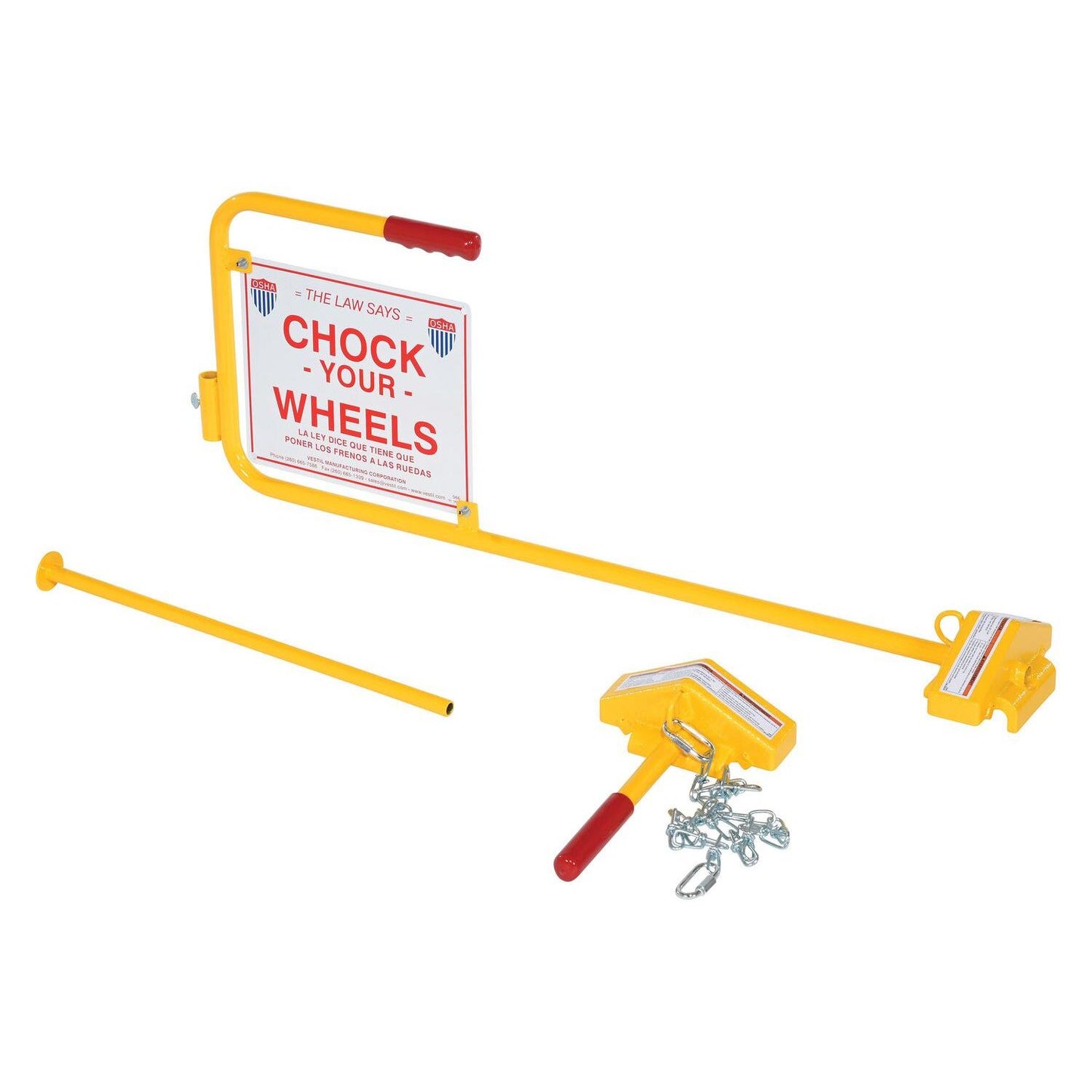 Universal Steel Rail Chocks