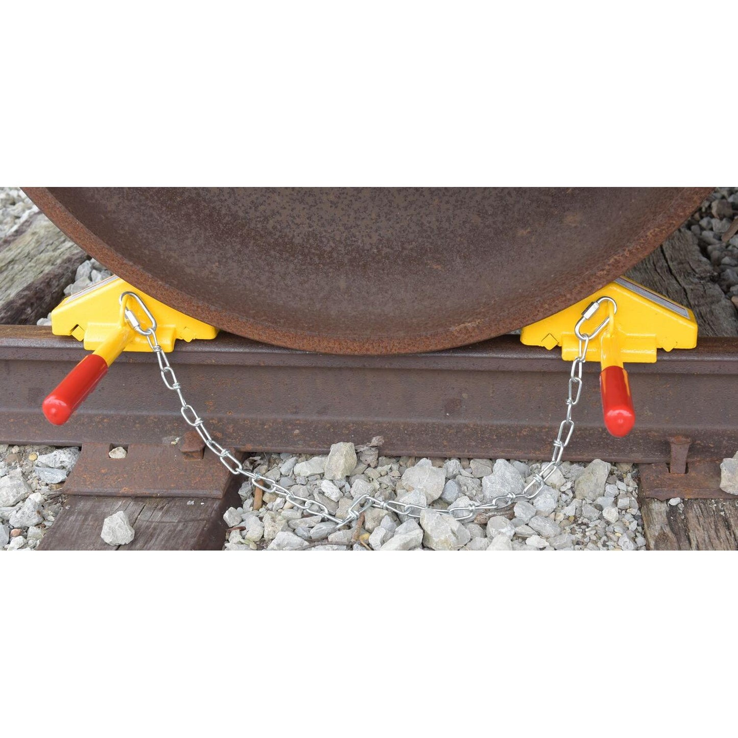Universal Steel Rail Chocks