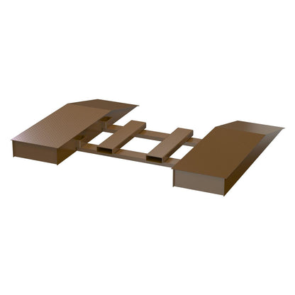 Steel Wheel Riser with Central Fork Pocket