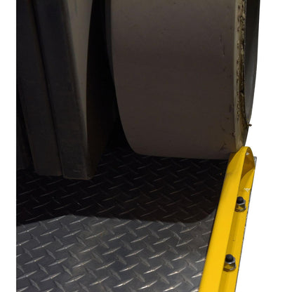Aluminum Truck Dockboards with Steel Safety Curbs