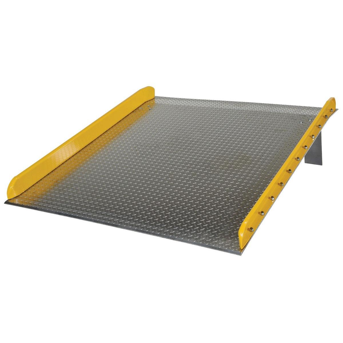 Aluminum Truck Dockboards with Steel Safety Curbs