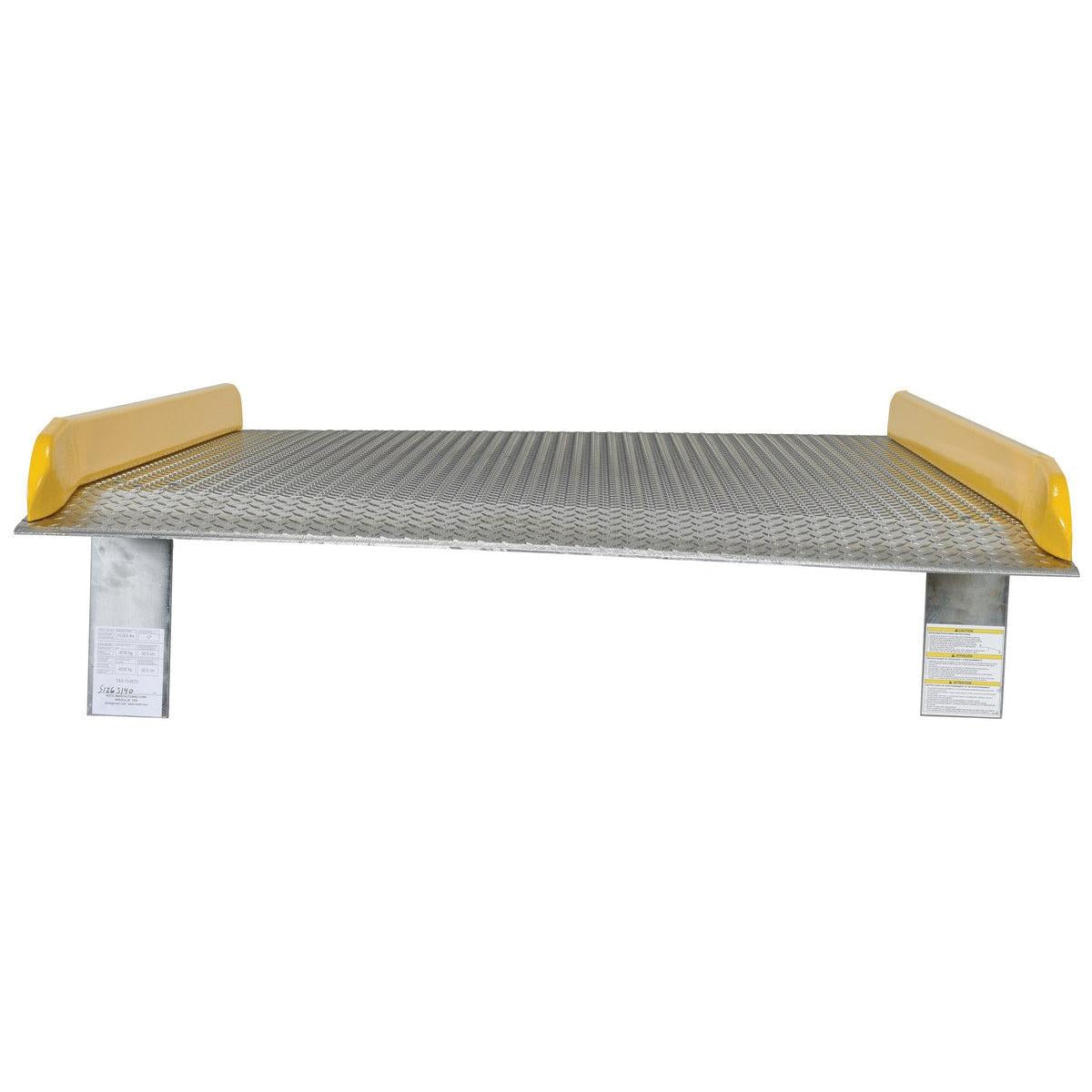 Aluminum Truck Dockboards with Steel Safety Curbs