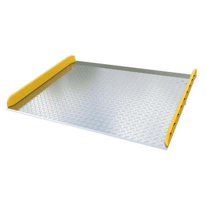 Aluminum Truck Dockboards with Steel Safety Curbs