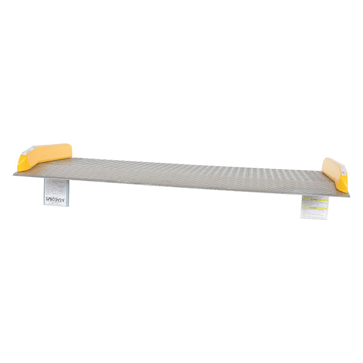 Aluminum Truck Dockboards with Steel Safety Curbs