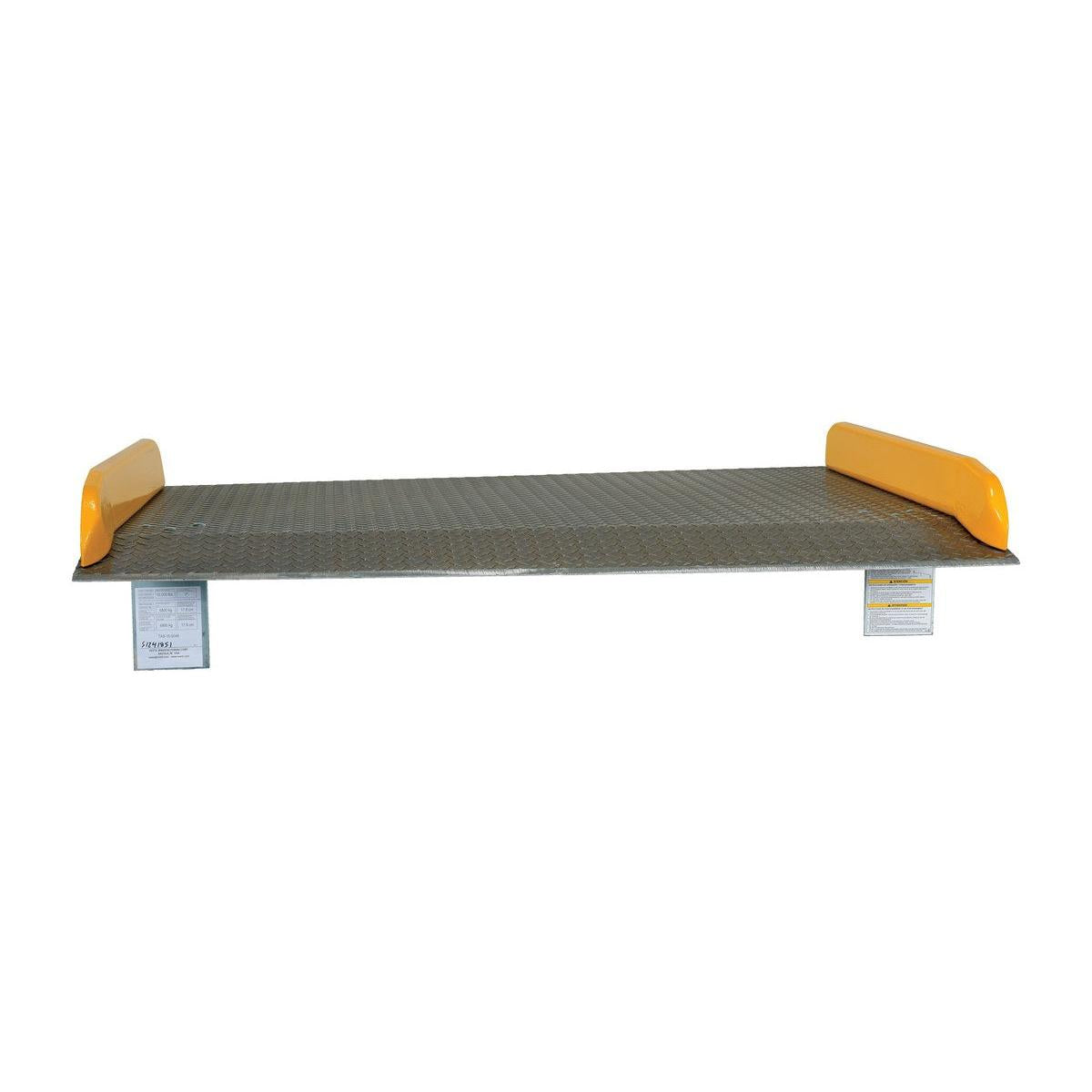 Aluminum Truck Dockboards with Steel Safety Curbs