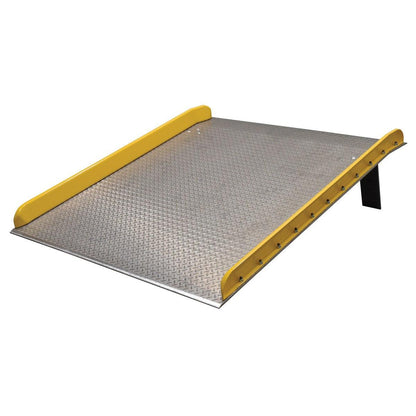 Aluminum Truck Dockboards with Steel Safety Curbs