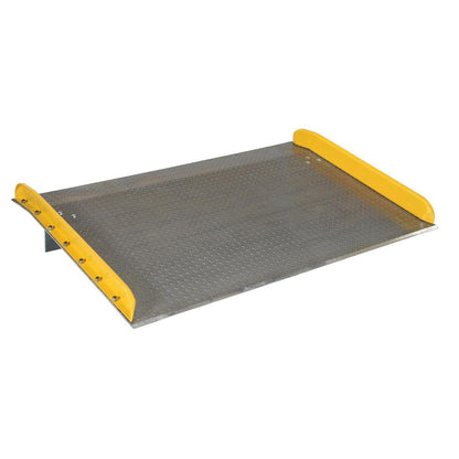 Aluminum Truck Dockboards with Steel Safety Curbs