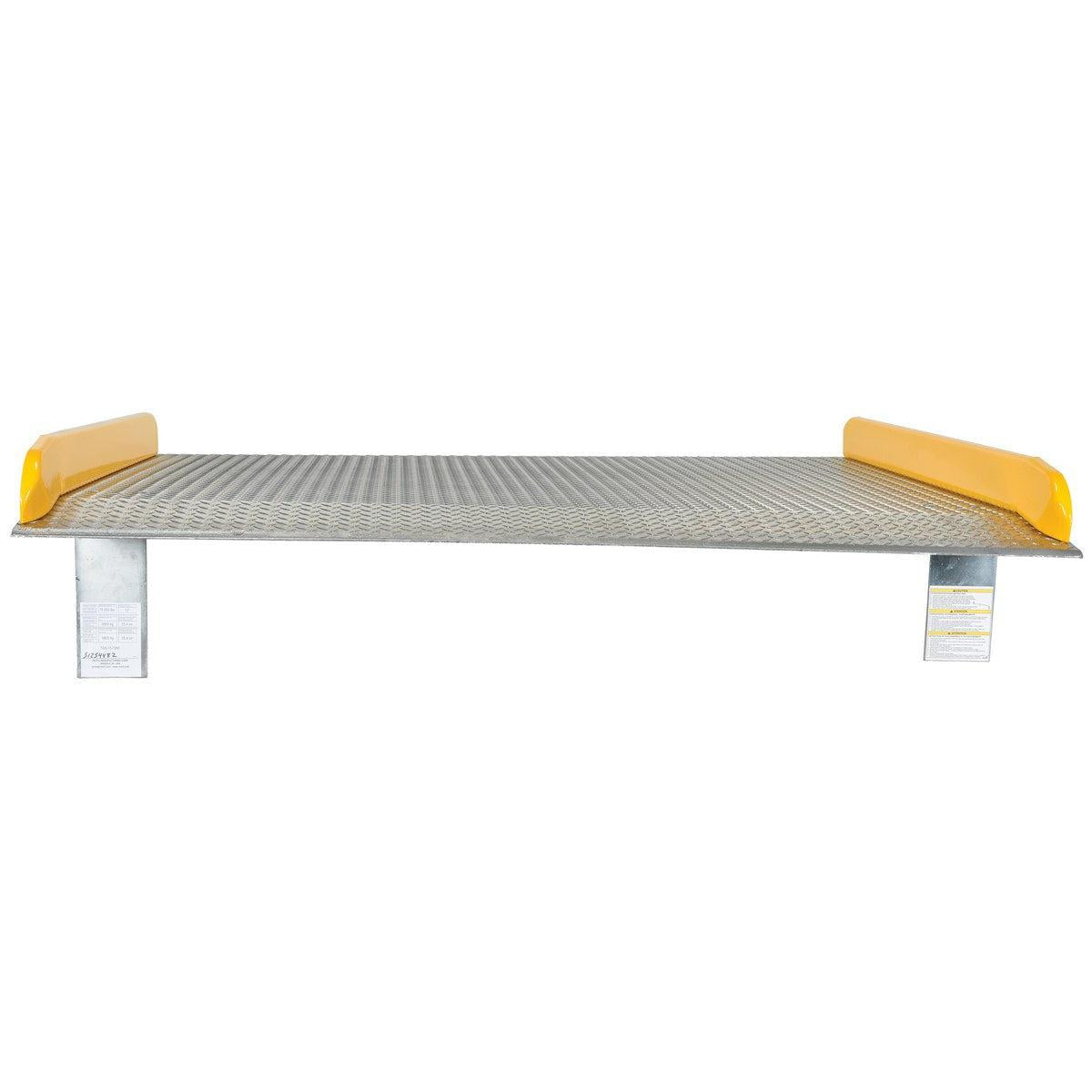 Aluminum Truck Dockboards with Steel Safety Curbs