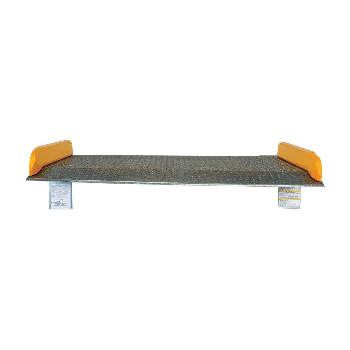 Aluminum Truck Dockboards with Steel Safety Curbs