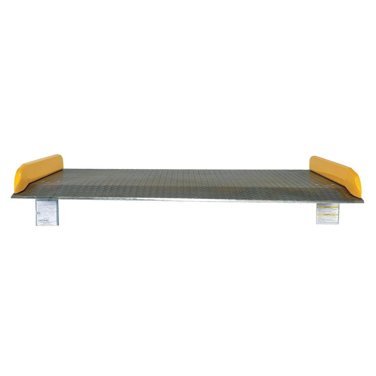 Aluminum Truck Dockboards with Steel Safety Curbs