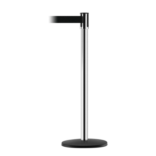 Indoor Personnel Guidance Barriers - Steel Post Only (No Belt)