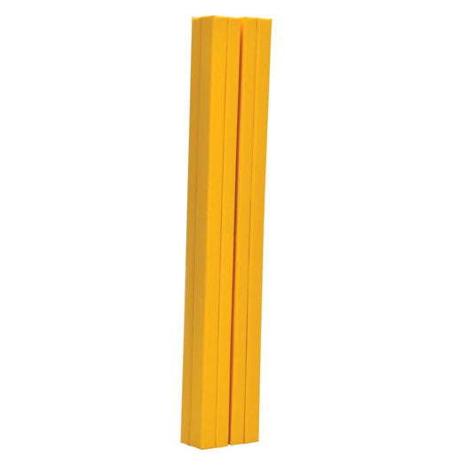Vinyl Column Protective Pad I-Beam - Yellow