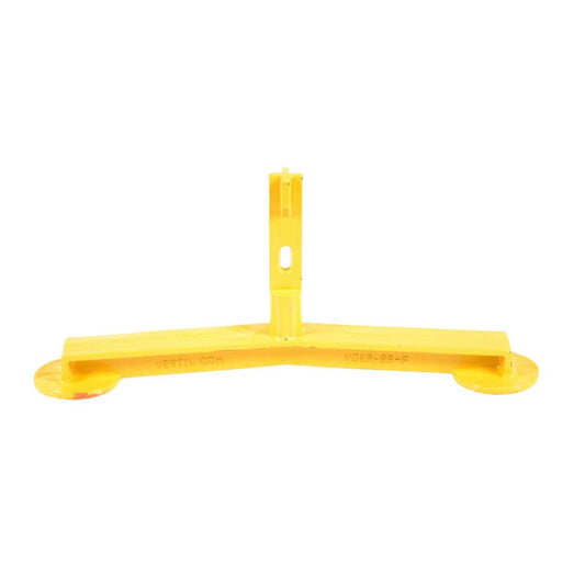 Steel Pipe Railing Barricade Base with Feet